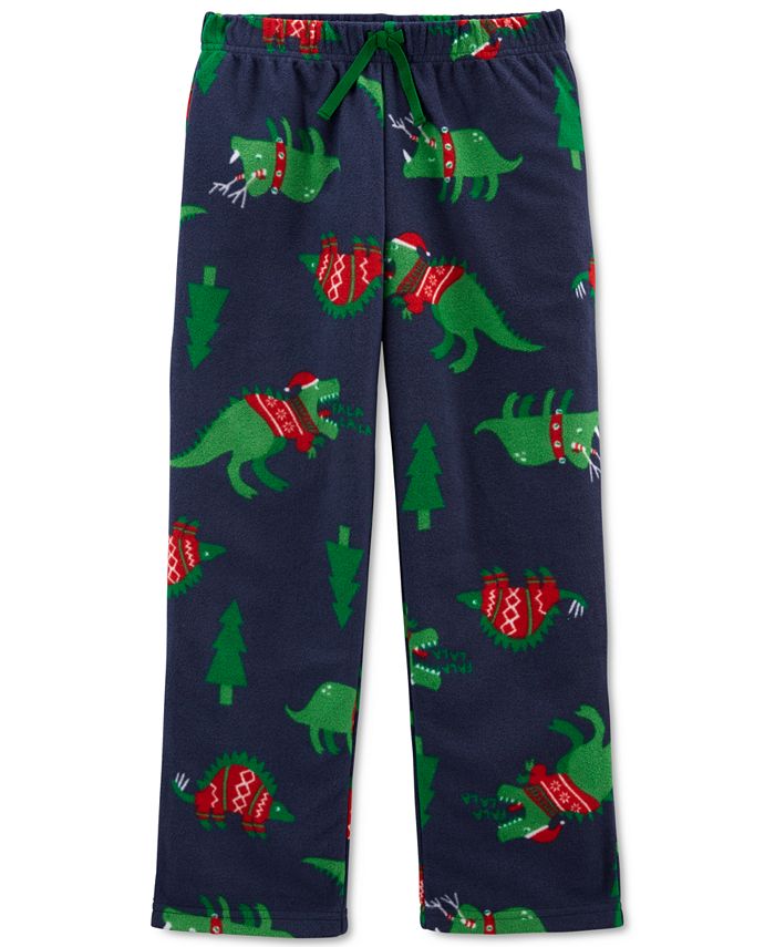 Dinosaur top pajama bottoms