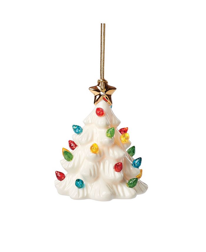 Lenox Treasured Traditions Light-Up Tree Ornament - Macy's