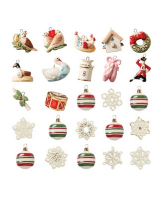 Treasured Traditions Days of Christmas Tree and Ornament, Set of 25