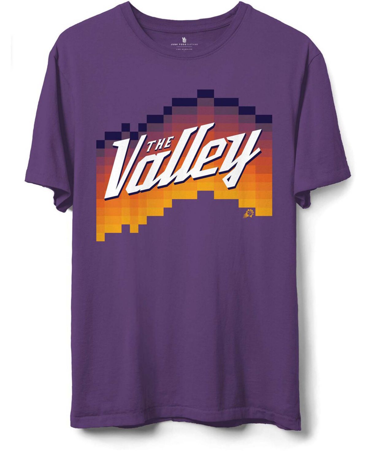 Мужская фиолетовая пиксельная футболка Phoenix Suns The Valley от Phoenix Suns The Valley