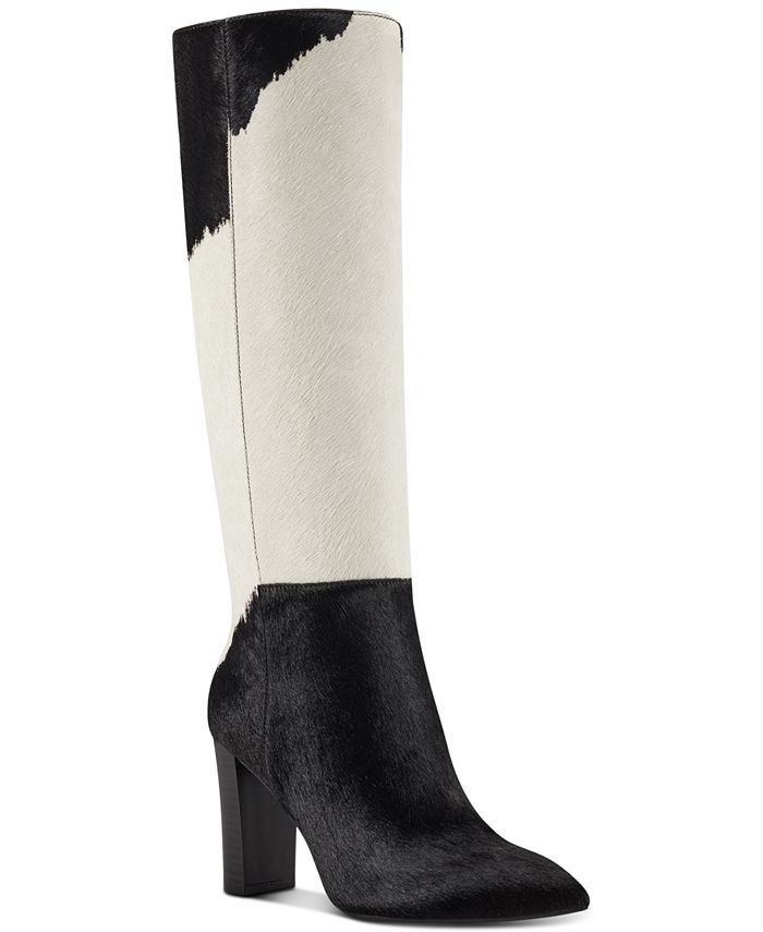 Macy's black dress boots sale