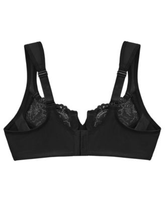 Women's Full Figure Plus Size Wonderwire Back Close Bra 1240