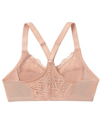 Women's Plus Size Wonder Wire Front Close T-Back Bra 1246