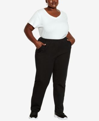 plus size active pants with pockets