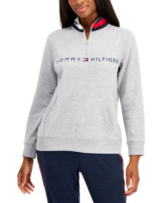 tommy hilfiger quarter zip womens