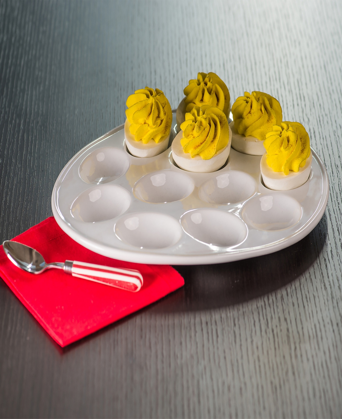 Oval Deviled Egg Dish