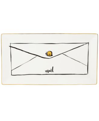 kate spade new york - Daisy Place Snail Mail Tray