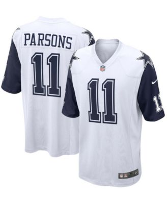 Men's Nike Micah Parsons White Dallas Cowboys Alternate Game Jersey Size: Medium