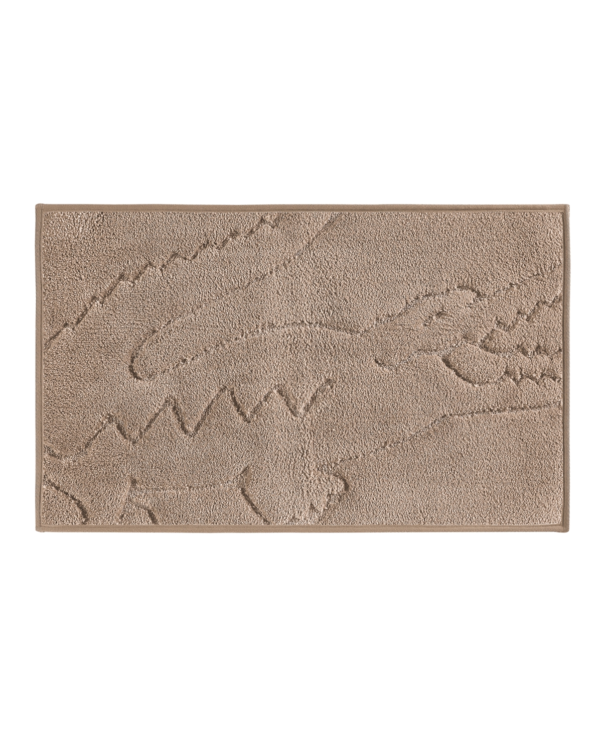 Lacoste Home Heritage Anti-microbial Bath Rug, 20" X 32" In Sand