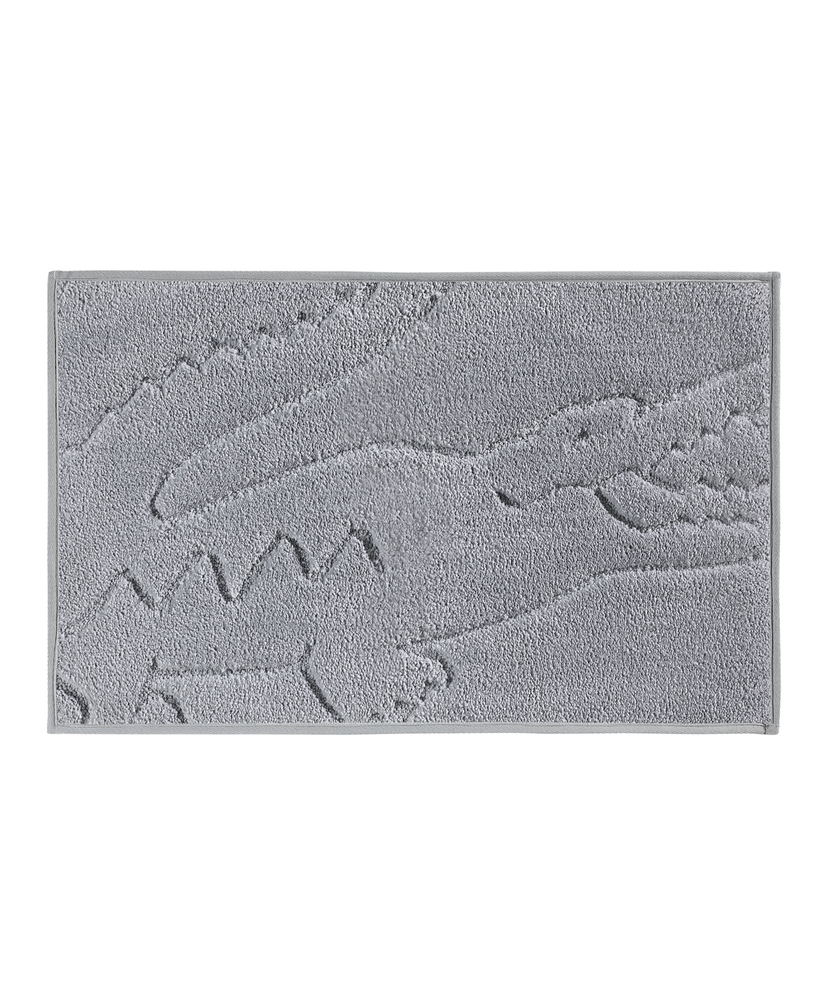 Lacoste Home Heritage Anti-microbial Bath Rug, 20" X 32" In Micro Chip