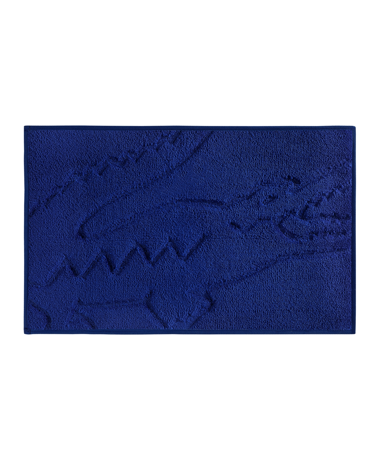 Lacoste Home Heritage Anti-microbial Bath Rug, 20" X 32" In Surf Blue