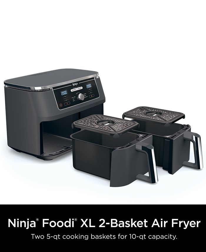 Ninja Foodi® DZ401 6in1 10qt. XL 2Basket Air Fryer with DualZone