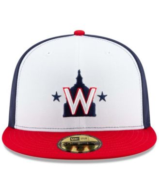 Men's White Washington Nationals Alternate 2 2020 Authentic Collection On-Field 59FIFTY Fitted Hat