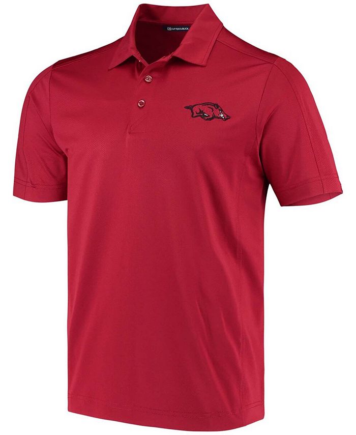Cutter & Buck Men's Cardinal Arkansas Razorbacks Prospect Performance