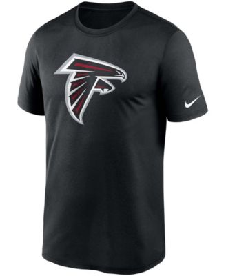 Men's Big and Tall Black Atlanta Falcons Logo Essential Legend Performance T-shirt