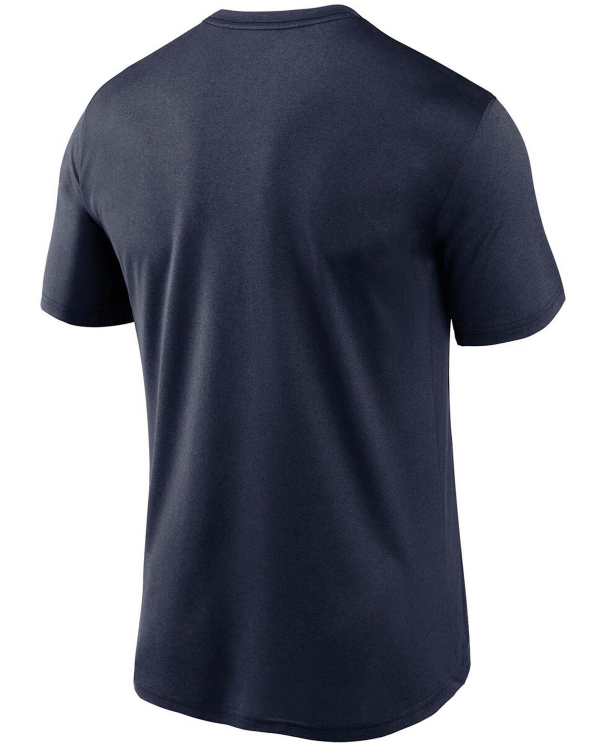 Men's Big and TallNew England Patriots Logo Essential Legend Performance T-shirt - Navy