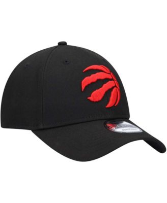 Men's Black Toronto Raptors Official Team Color 9FORTY Adjustable Hat