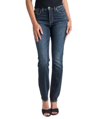 Avery High Waist Straight Leg Jeans 