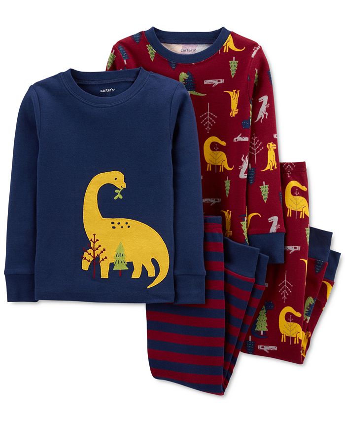 Carter's Toddler Boys Dinosaur Cotton Pajamas Set Macy's