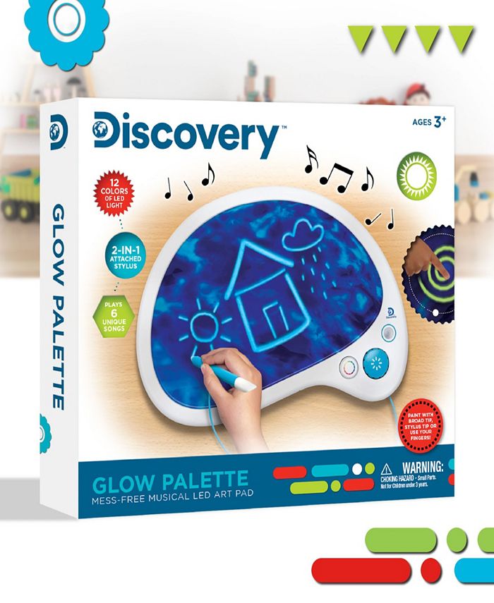 Discovery Kids LED Glow Drawing Palette & Reviews - All Toys - Macy's
