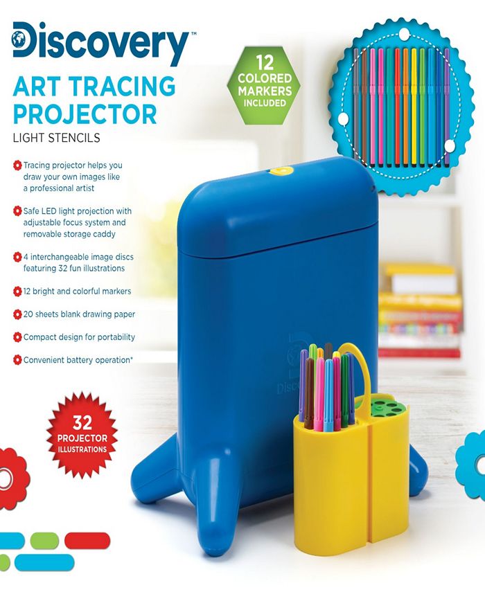 Discovery Kids Art Tracing Projector Kit Macy's