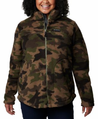 columbia sherpa jacket plus size