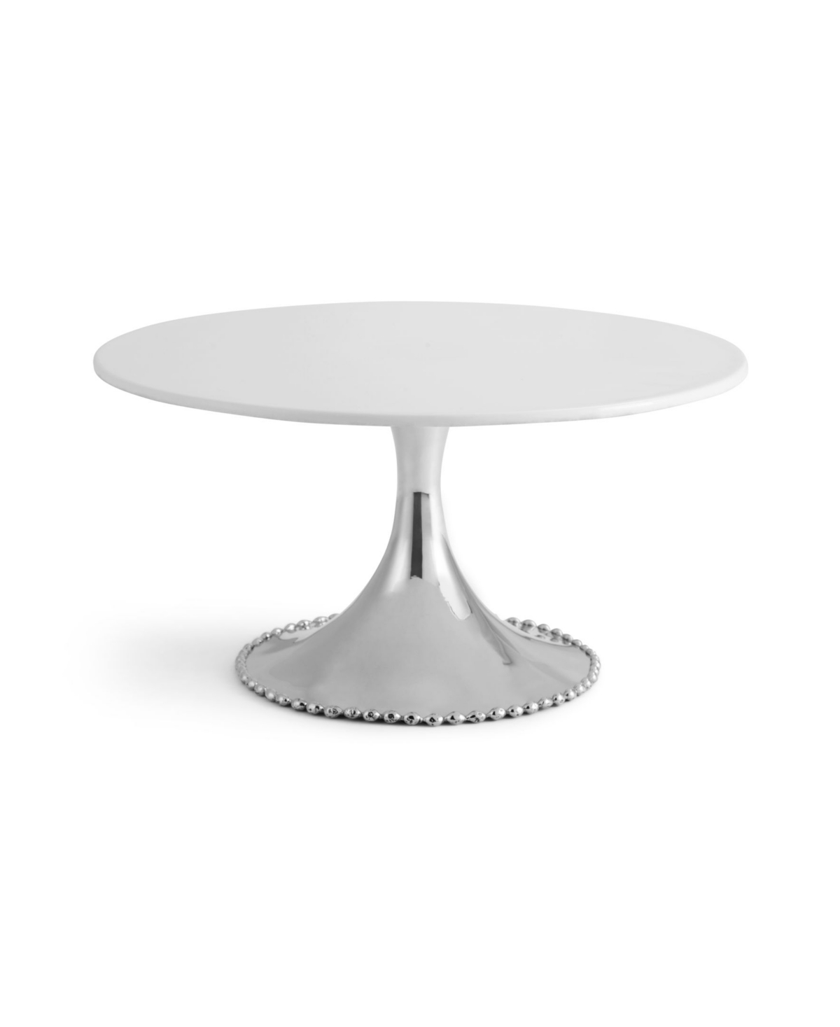 Michael Aram Molten Cake Stand In Silver- Tone