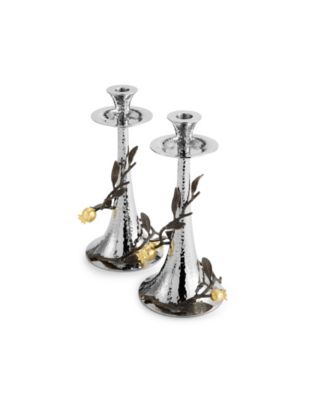 Pomegranate 2 Piece Candleholder Set