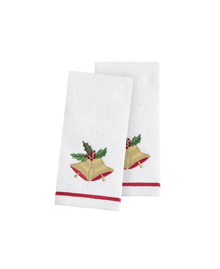 Martha Stewart Collection Bells Fingertip Towel Created for