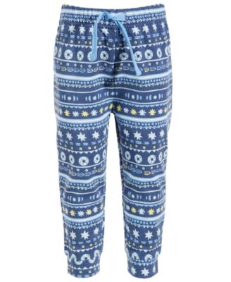 First Impressions - Baby Boys Fun Fair Isle Jogger Pants