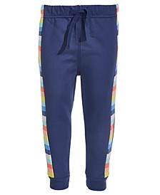 Toddler Boys Side Stripe Cotton Jogger Pants, Created for Macy's