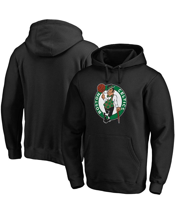 Fanatics Men's Black Boston Celtics Primary Team Logo Pullover