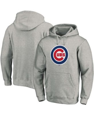 Men's Chicago Cubs Levi's Heathered Gray Pullover Sweatshirt