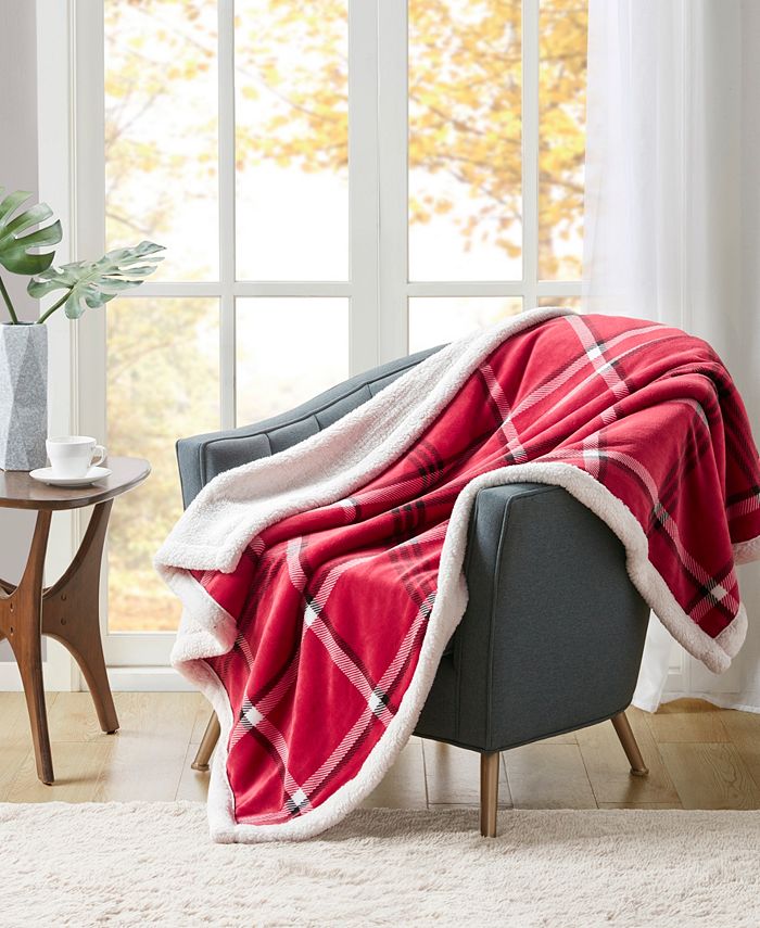 Today only: Martha Stewart 50 x 60 sherpa throws for $20 - Clark