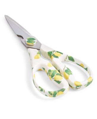 Martha Stewart Collection - Hello Sunshine Lemon-Print Kitchen Shears