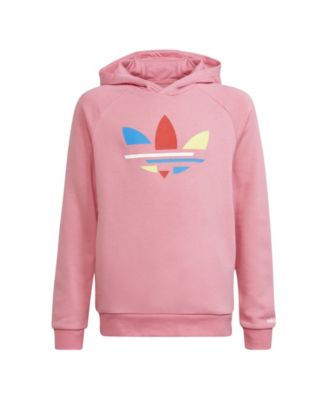 girls pink adidas sweatshirt