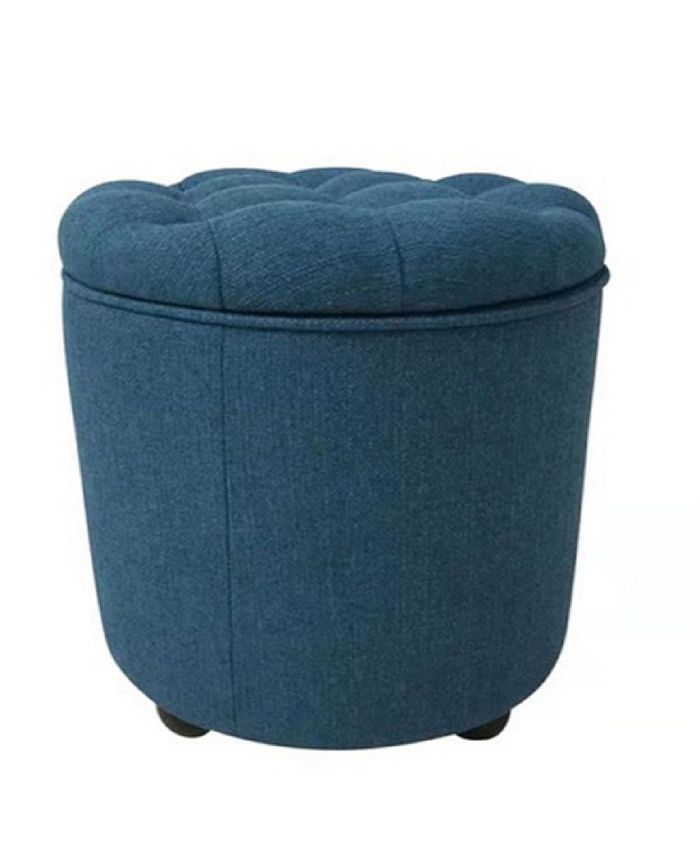 JGW Furniture Round Storage Ottoman Macy's