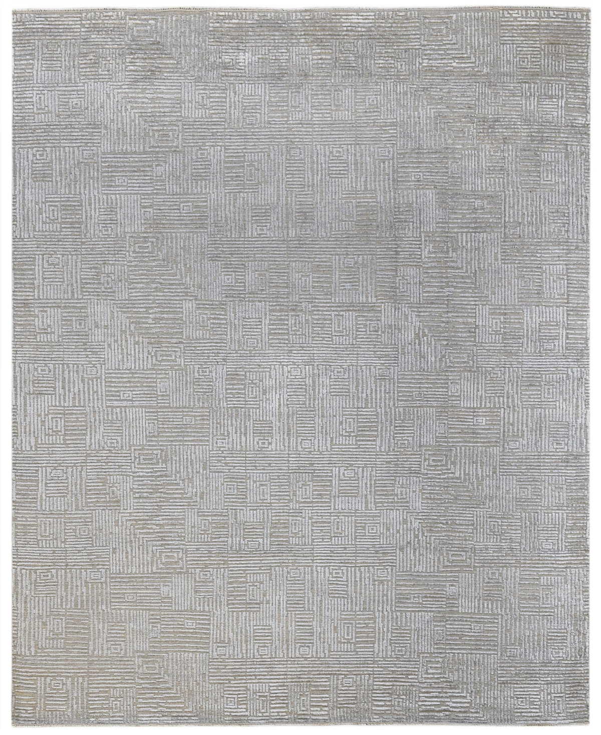 Amer Rugs Quartz Queensland 8' x 10' Area Rug - Silver-Tone