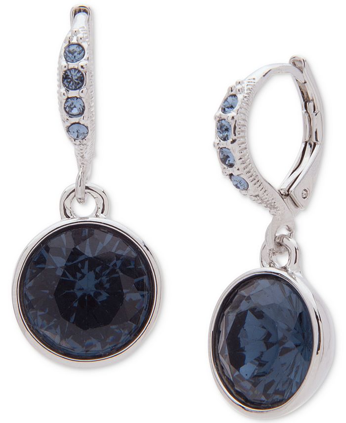 Givenchy Round Stone Drop Earrings Macy's