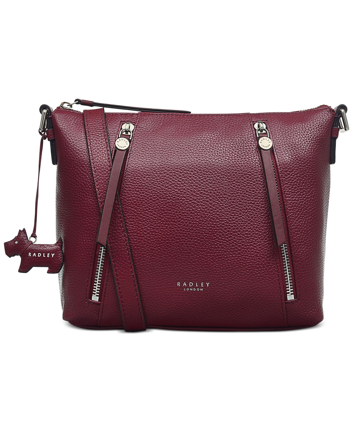 Radley London Fountain Road Medium Leather Crossbody In Merlot ModeSens
