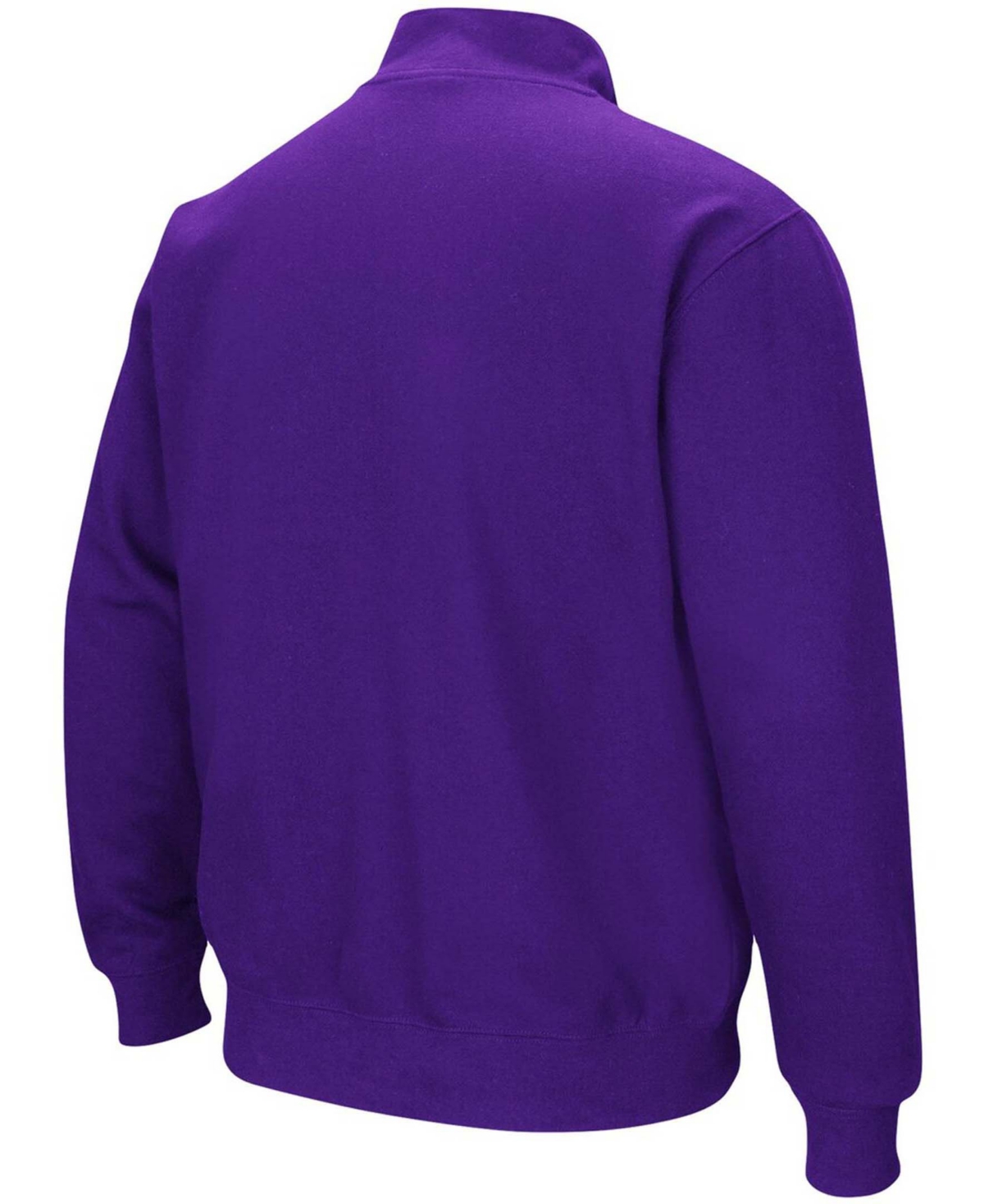 Men's Purple James Madison Dukes Tortugas Logo Quarter-Zip Jacket