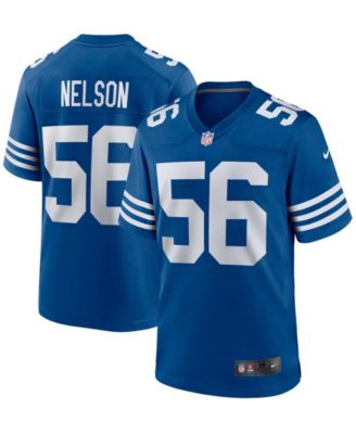 Men's Indianapolis Colts Quenton Nelson Nike Royal Player Game Jersey