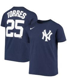 Nike Big Boys and Girls Anthony Volpe Navy New York Yankees Name