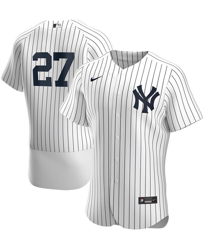 Men's Nike White New York Yankees Home Blank Replica Jersey