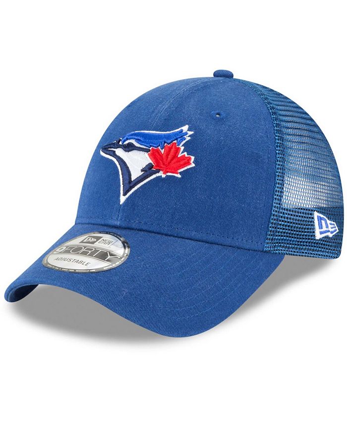 New Era Toronto Blue Jays Royal Trucker 9FORTY Adjustable Snapback Hat