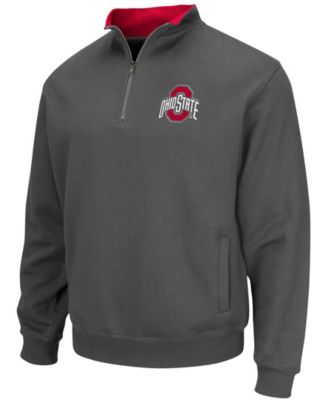 Men's Ohio State Buckeyes Tortugas Team Logo Quarter-Zip Jacket