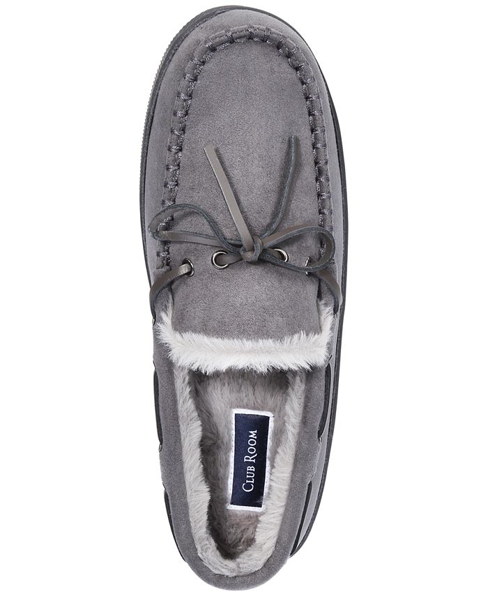 macy's men's slippers shoes
