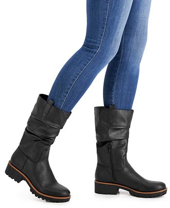 Macys discount slouch boots