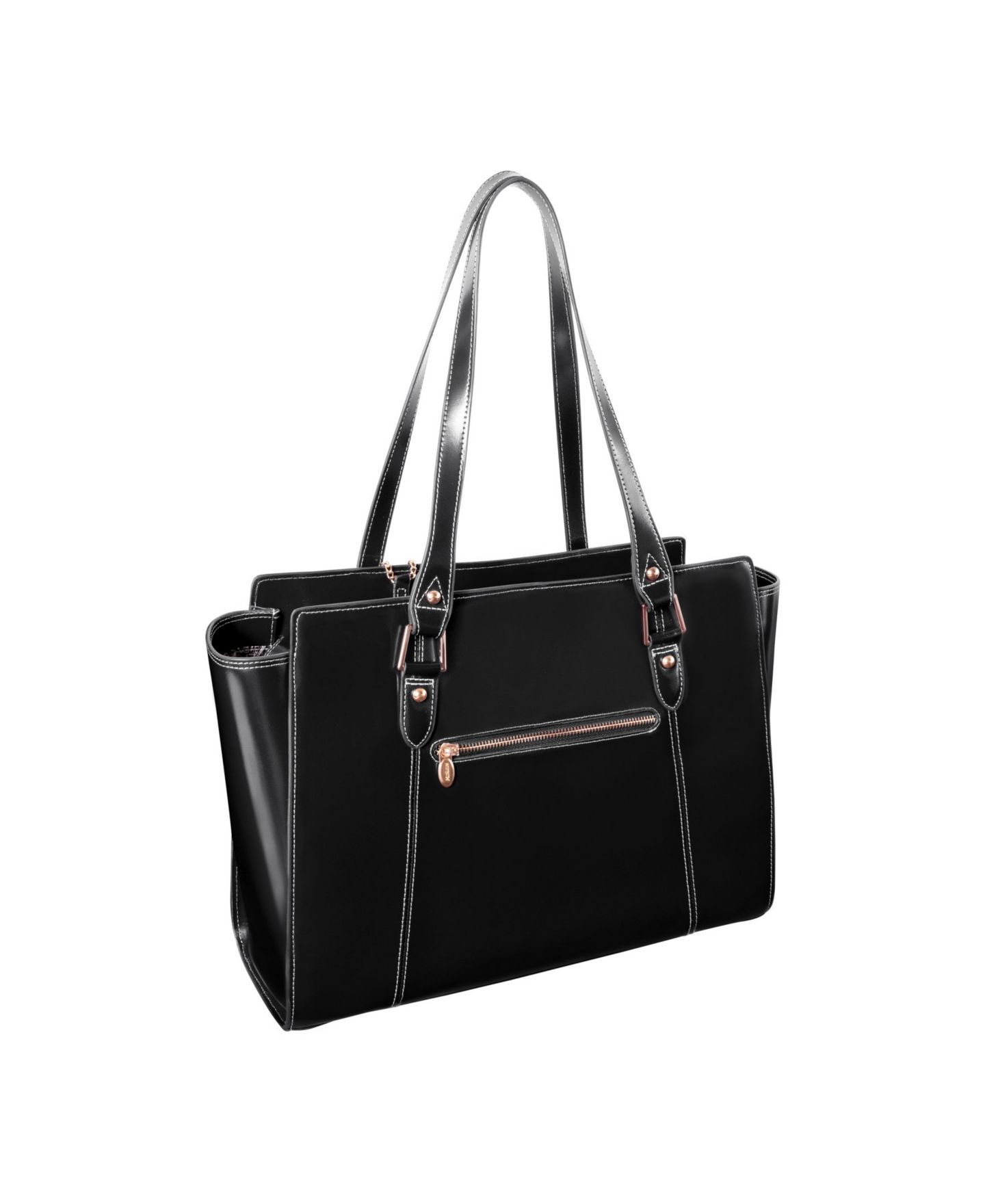 Сумка McKlein Aldora Business Tote, цвет: Чёрный — фото 4
