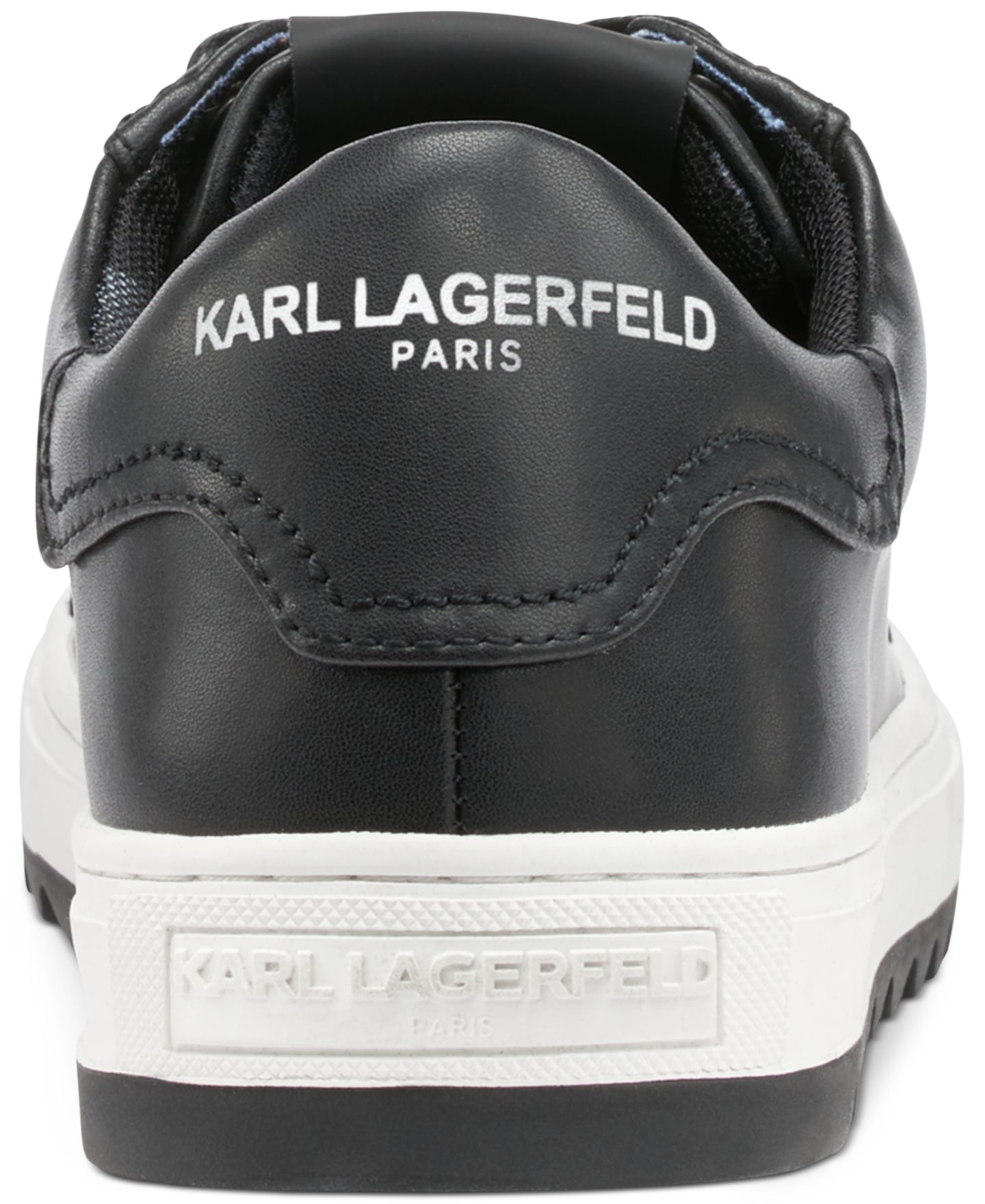 Мужские кроссовки KARL LAGERFELD PARIS Karl Lagerfeld Smooth Leather, цвет: Чёрный — фото 4